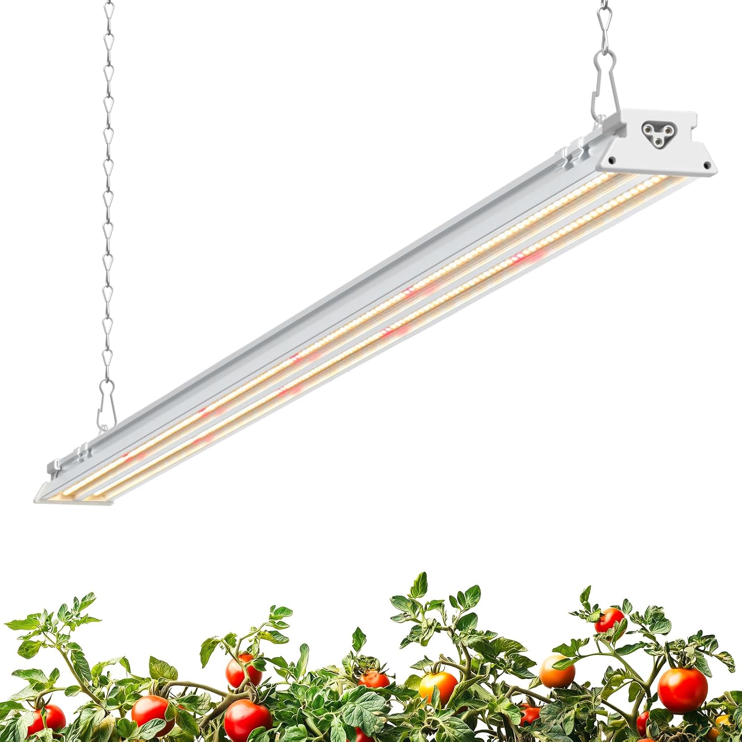 4FT Grow Light 60W(420W Equivalent) Full Spectrum with 660nm Red LEDs