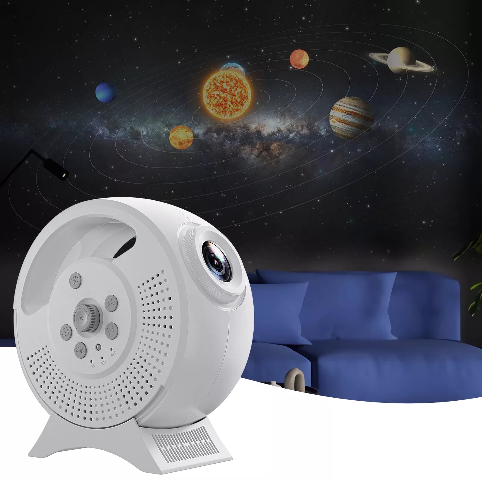 Multi-theme Family Atmosphere Naked Eye 3D Starry Sky Projection Lamp