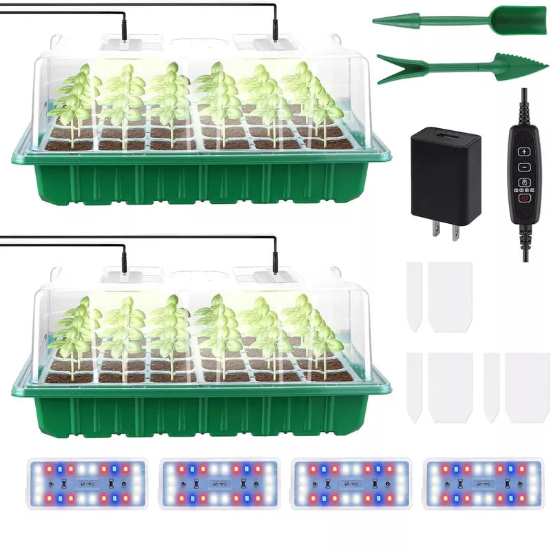 4 Packs Medium Seed Starter Tray