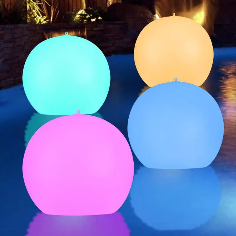 4 Pack Solar Floating Pool Lights Inflatable Waterproof IP68