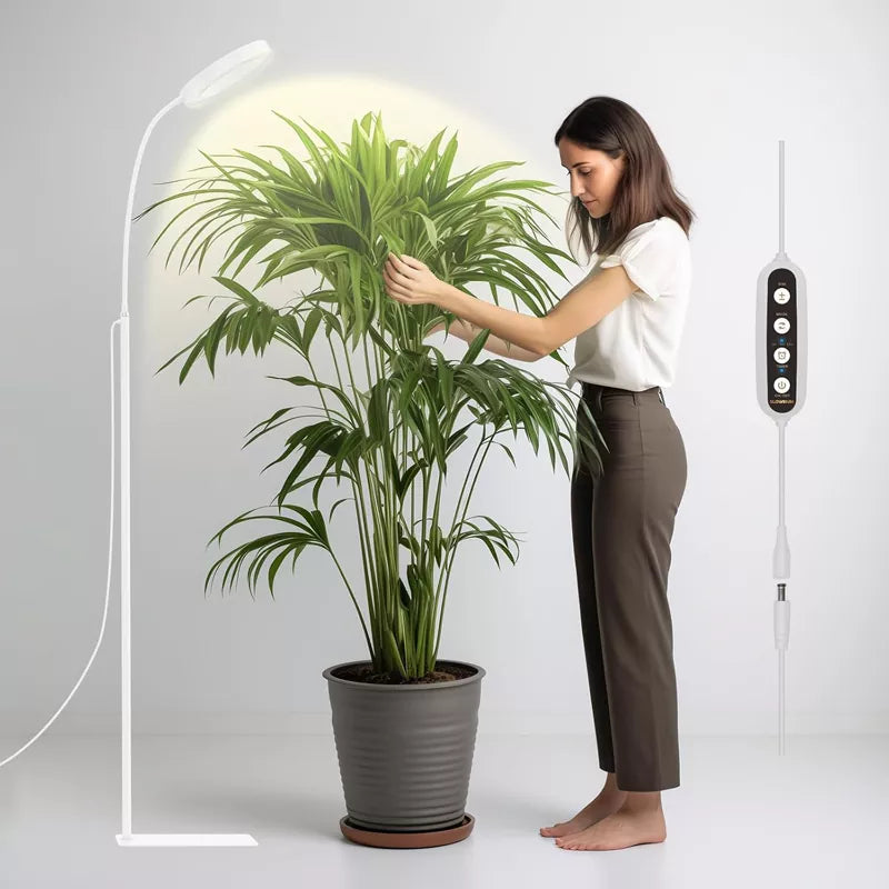 14 Watt Full Spectrum LED Plant Growth Light with Stand