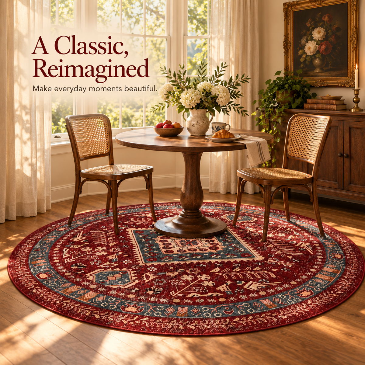 Vintage Persian Rugs for Living Rooms & Bedrooms - C1