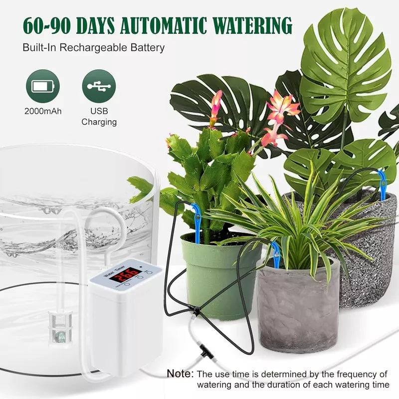 Self Watering System for Indoor Houseplants 16 Potted