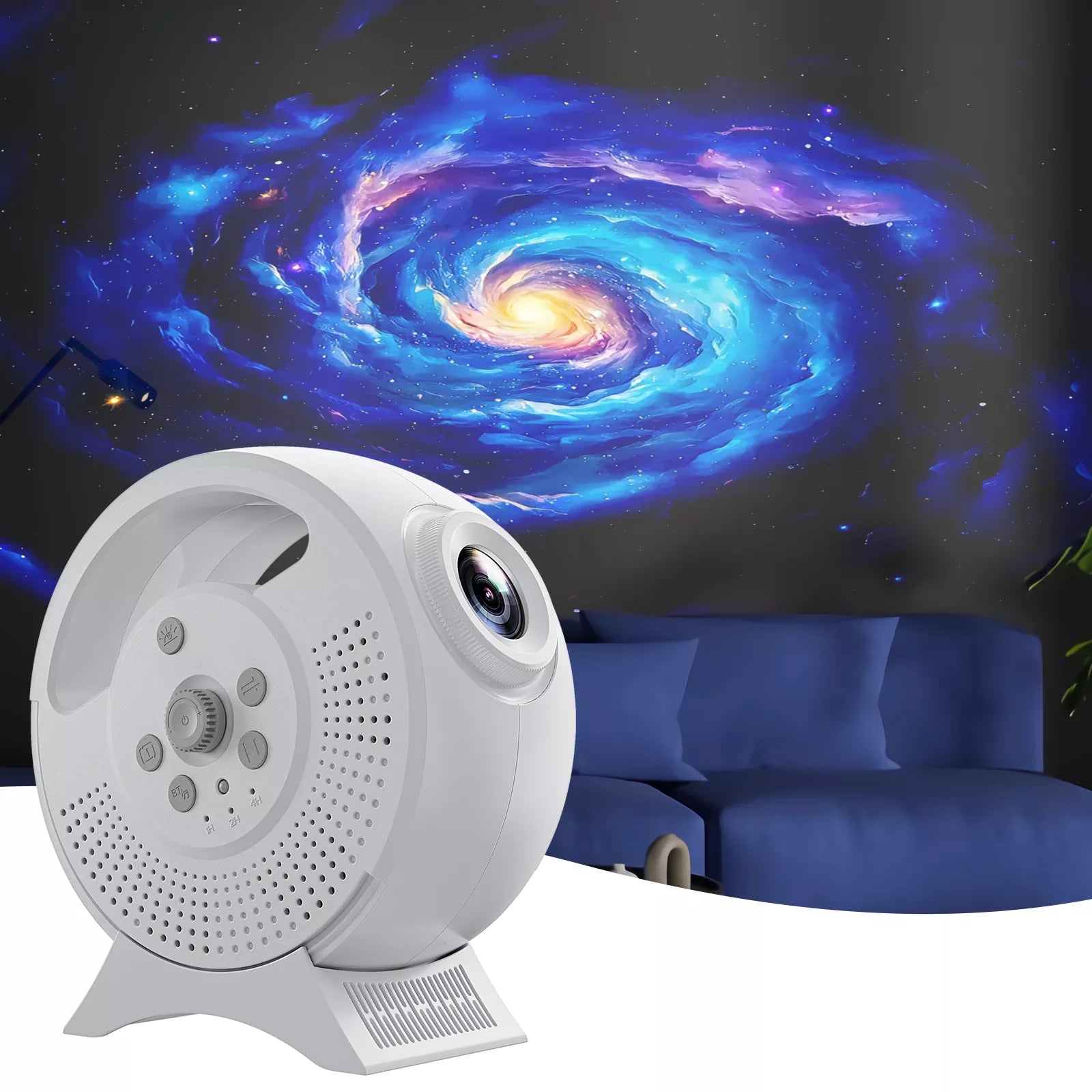Multi-theme Family Atmosphere Naked Eye 3D Starry Sky Projection Lamp