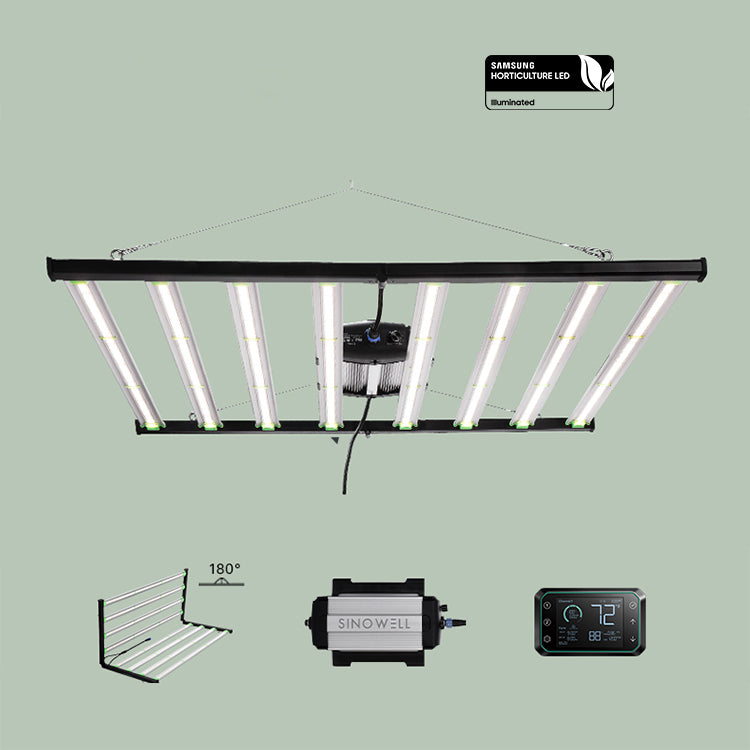 Full Spectrum Grow Light Daisy Chain Vertical Farming 645W 4*4 ft