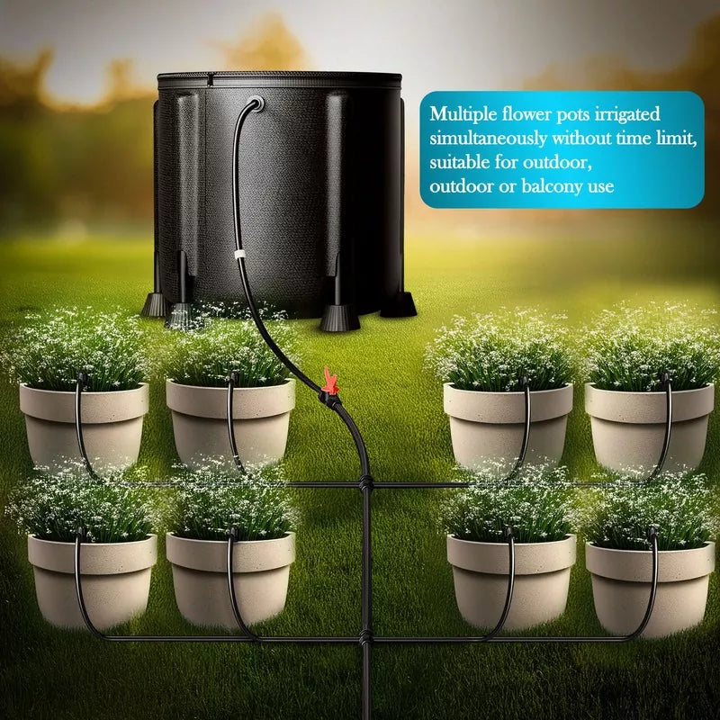 Auto Drip Irrigation System Kits with 13-Gallon Bucket