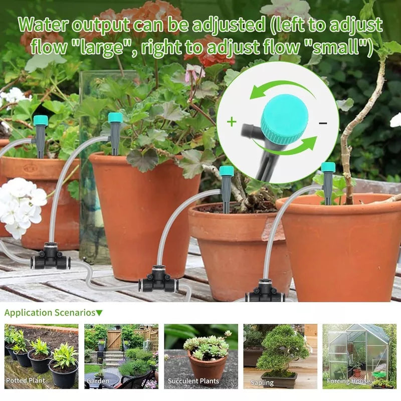 Indoor Plant Watering Device, Automatic Drip Irrigation Kit for 20 Potted Plants