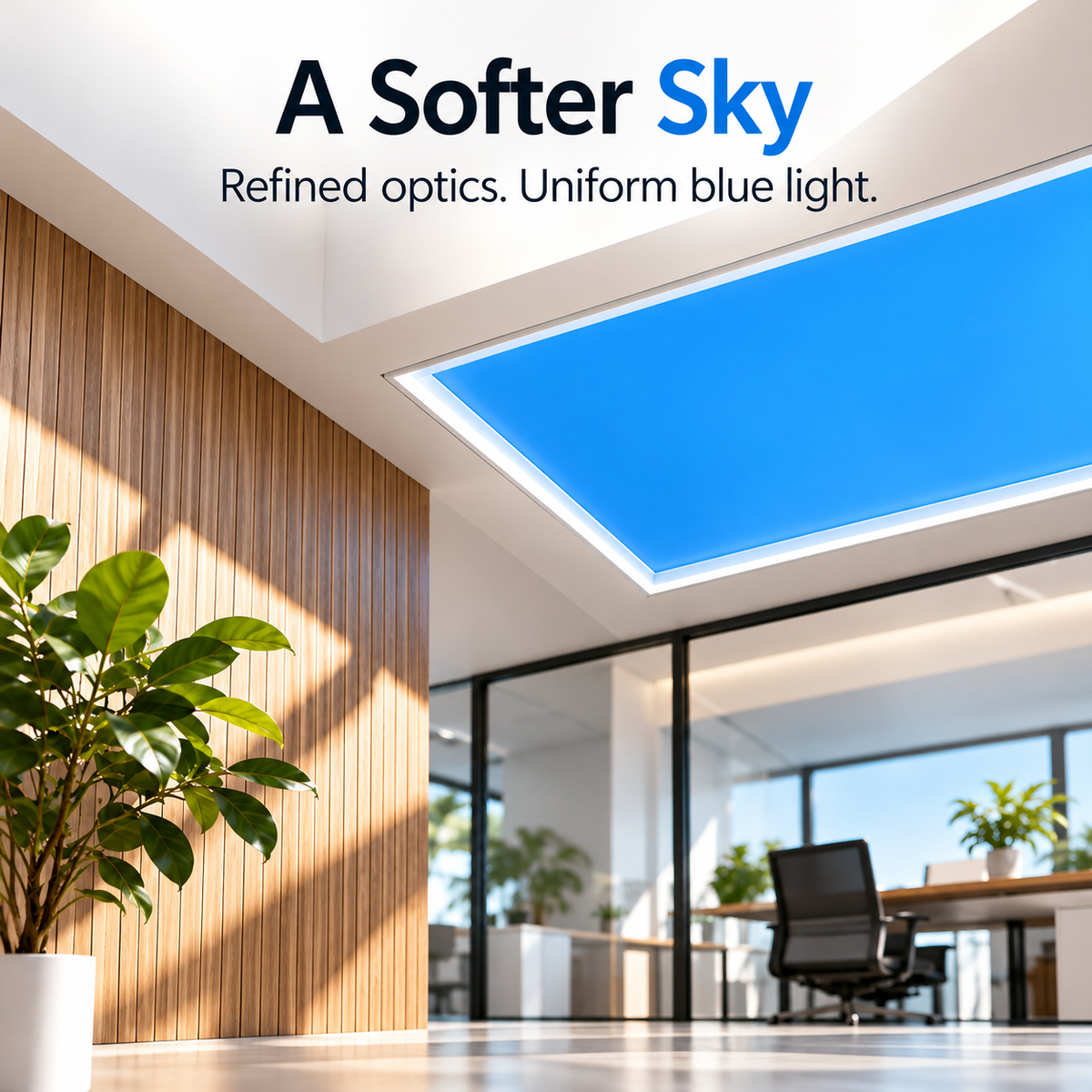 LED Artificial Skylight Smart Home Wifi Control Ceiling Lamp