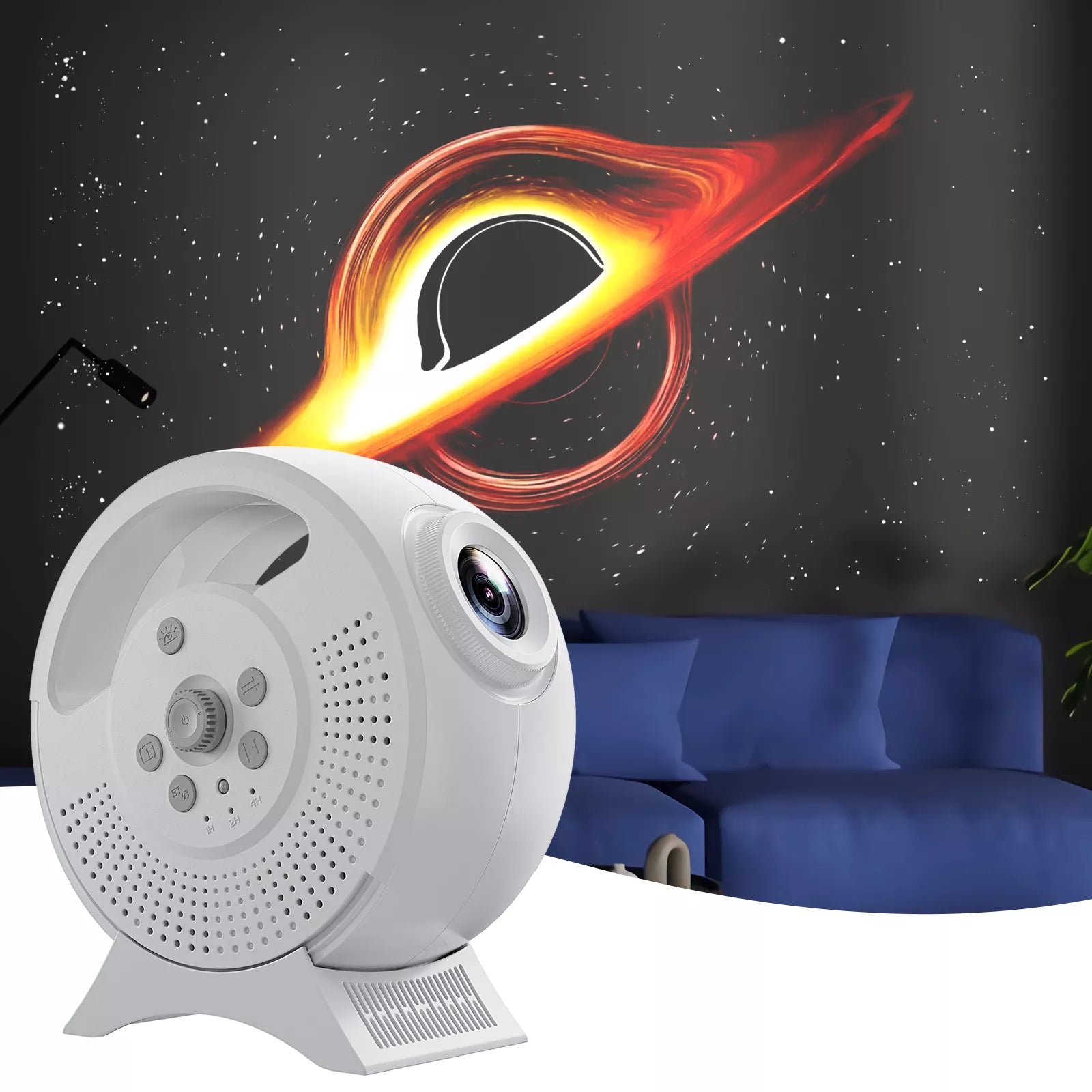 Multi-theme Family Atmosphere Naked Eye 3D Starry Sky Projection Lamp