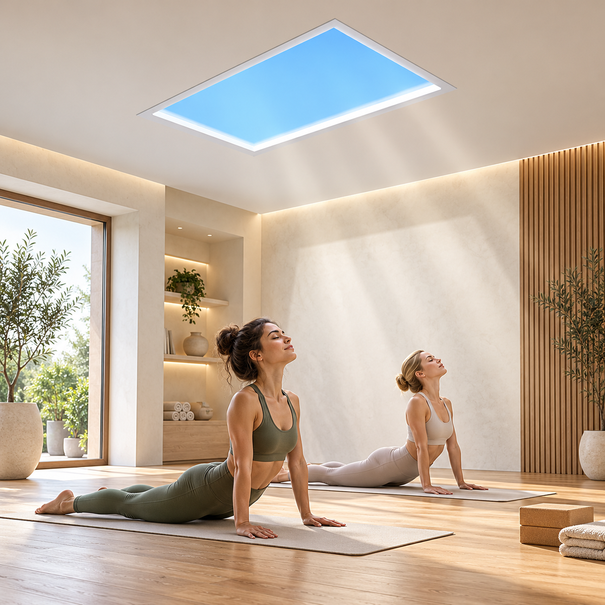 APP smart clear sky light-simulate whole day light