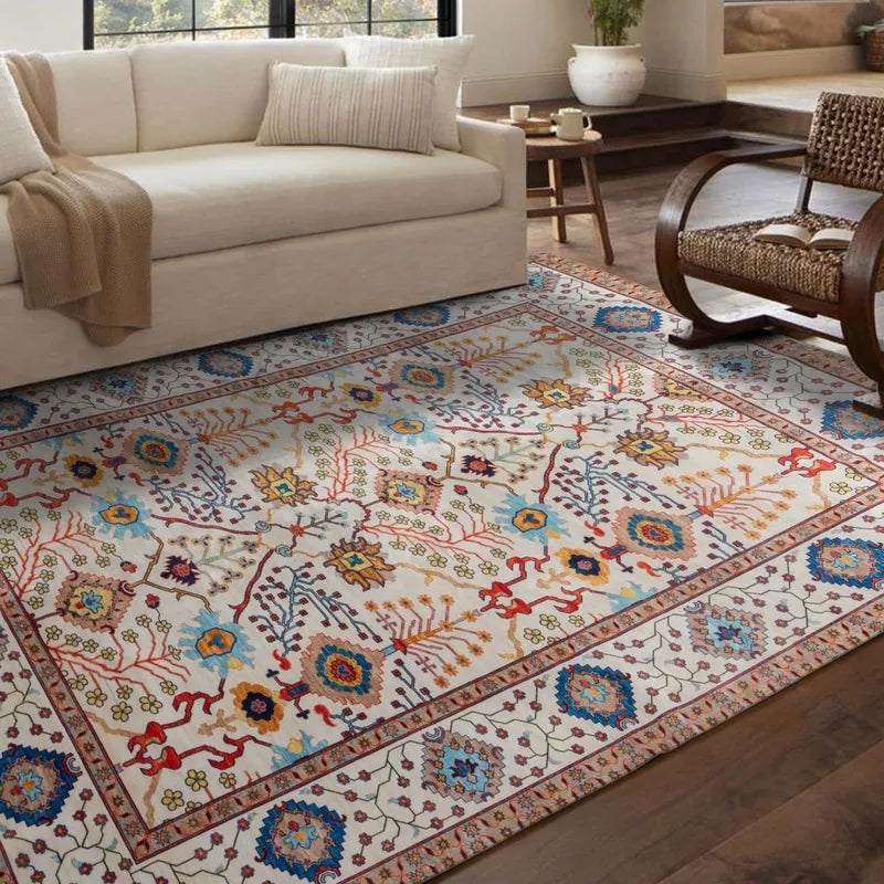 Timeless Persian Mat Large for Living Room Vintage