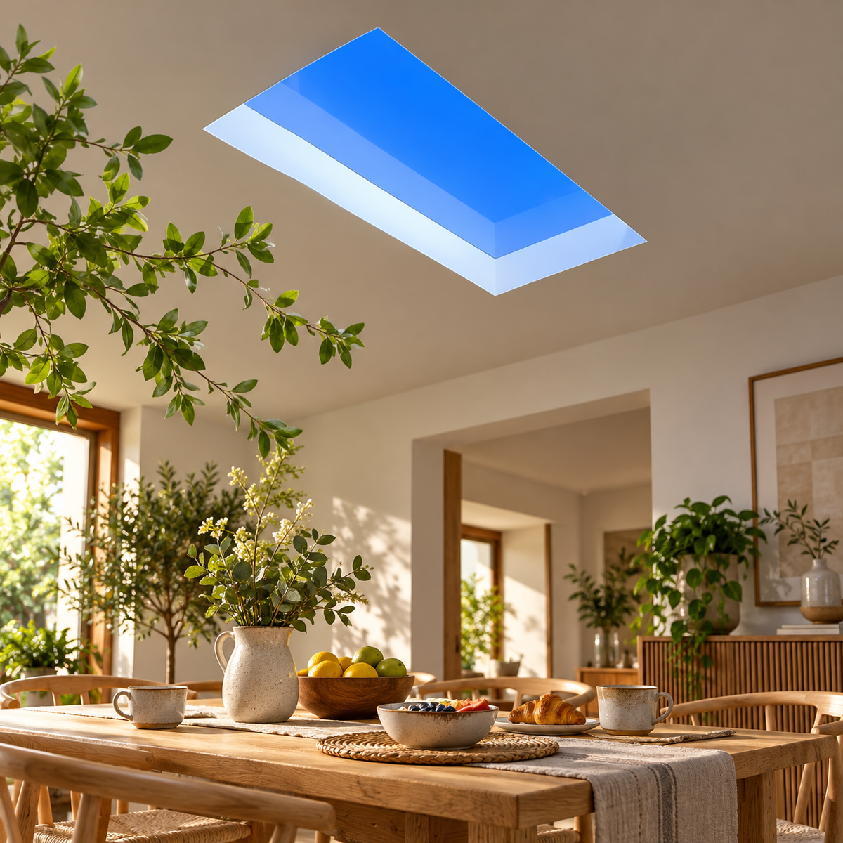 APP smart clear sky light-simulate whole day light