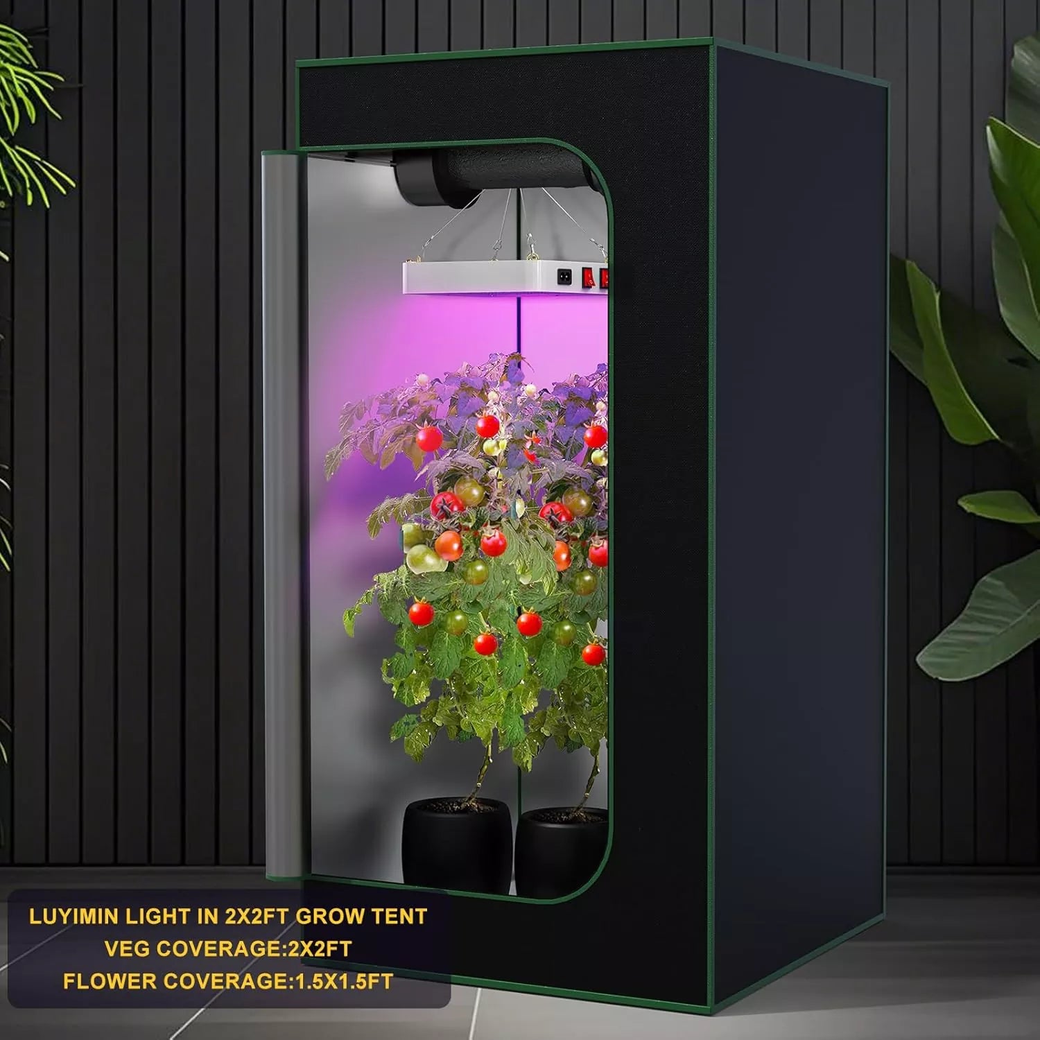 UV-IR Included Hanging Full Spectrum Grow Lights for Indoor Hydroponic Plants