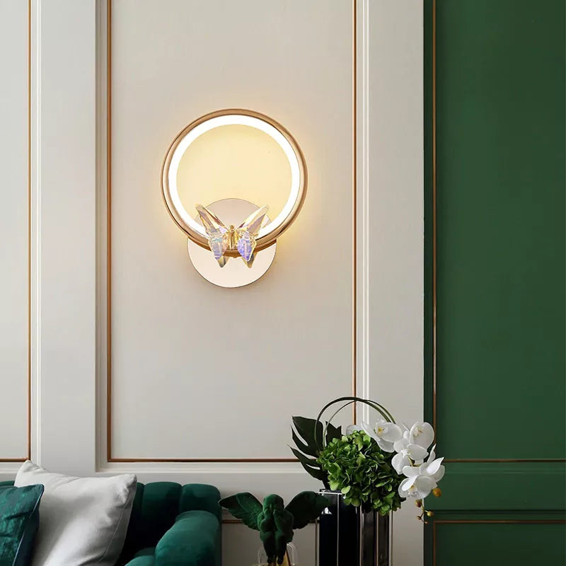 Luxury Butterfly Wall Light