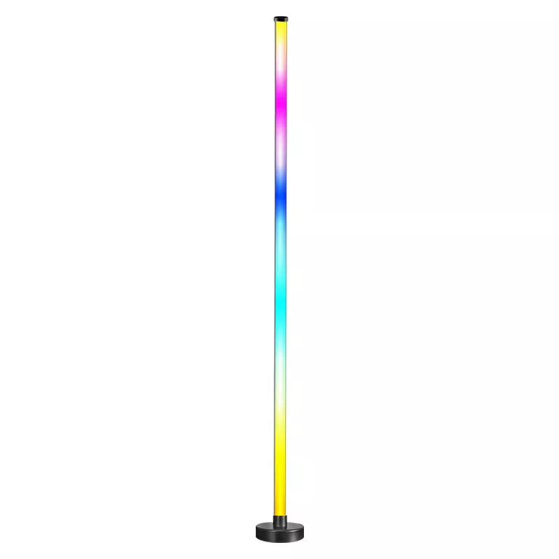 RGB LED Corner Floor Lamp Minimalist for Bedroom Living Room