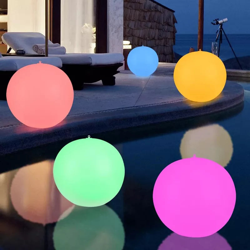 4 Pack Solar Floating Pool Lights Inflatable Waterproof IP68