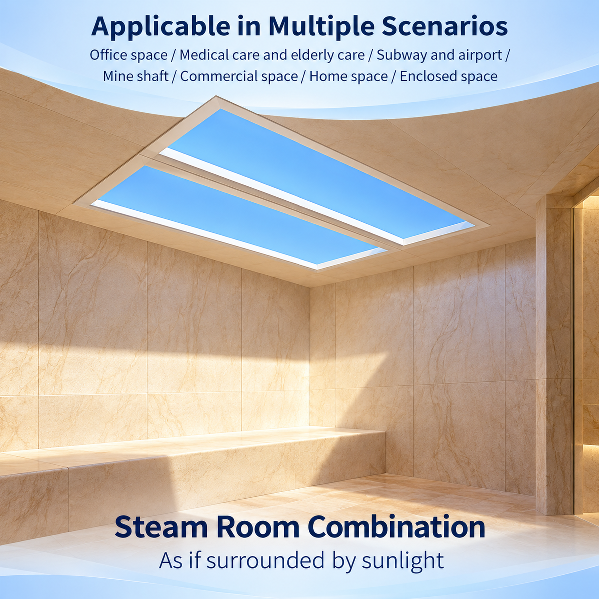 APP smart clear sky light-simulate whole day light