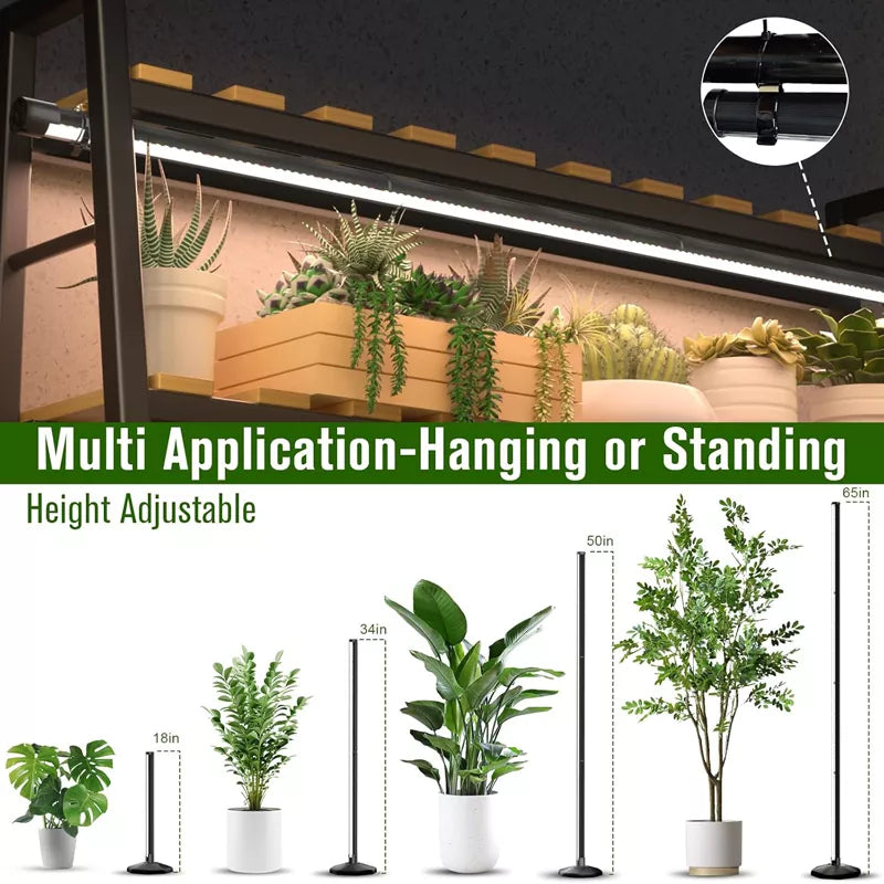 grow light for large indoor plants LED Grow Light for Indoor Plants with Timer and 10 Level Dimmable-A1