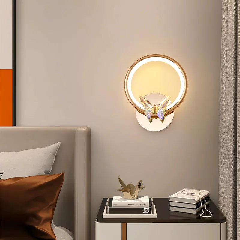 Luxury Butterfly Wall Light