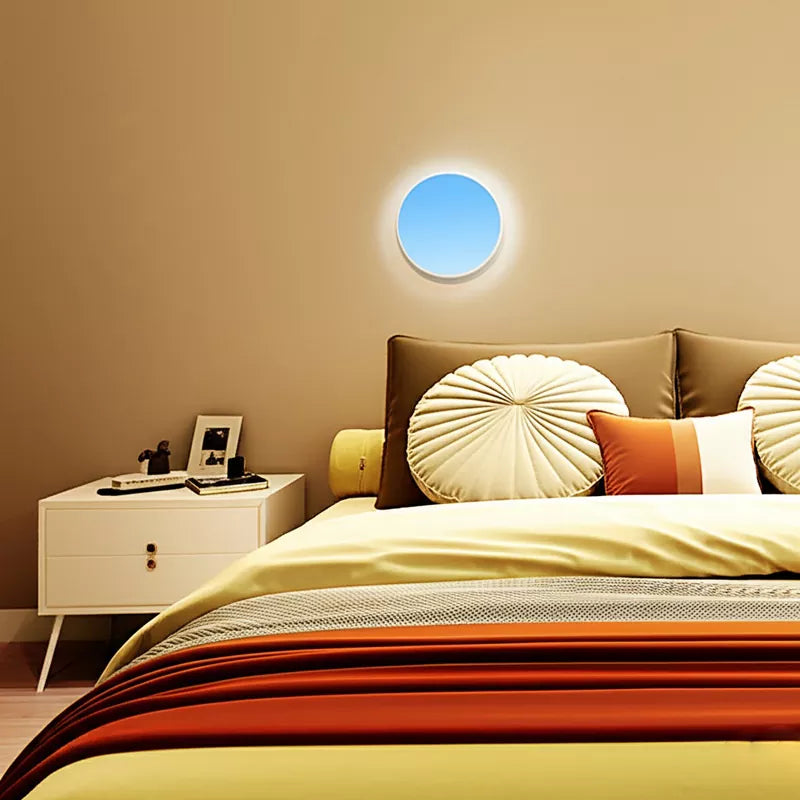 Blue Sky Lamp Natural Light Wall Lamp For Bedroom Sofa Living Room Stairwell