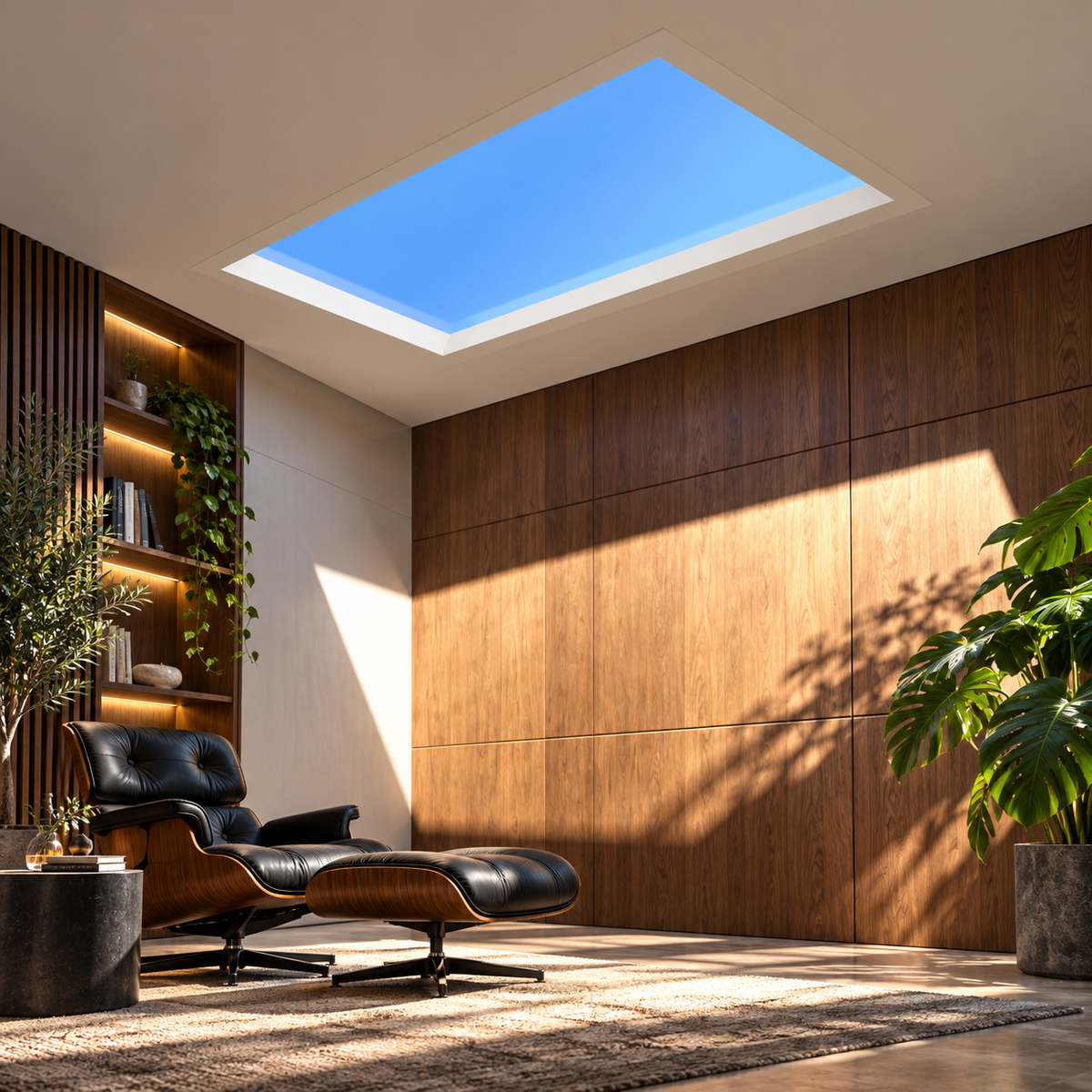 LED Artificial Skylight Smart Home Wifi Control Ceiling Lamp