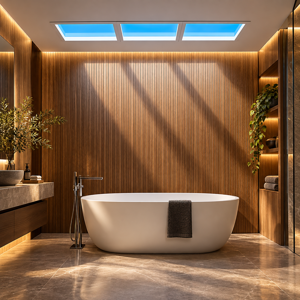 LED Artificial Skylight Smart Home Wifi Control Ceiling Lamp