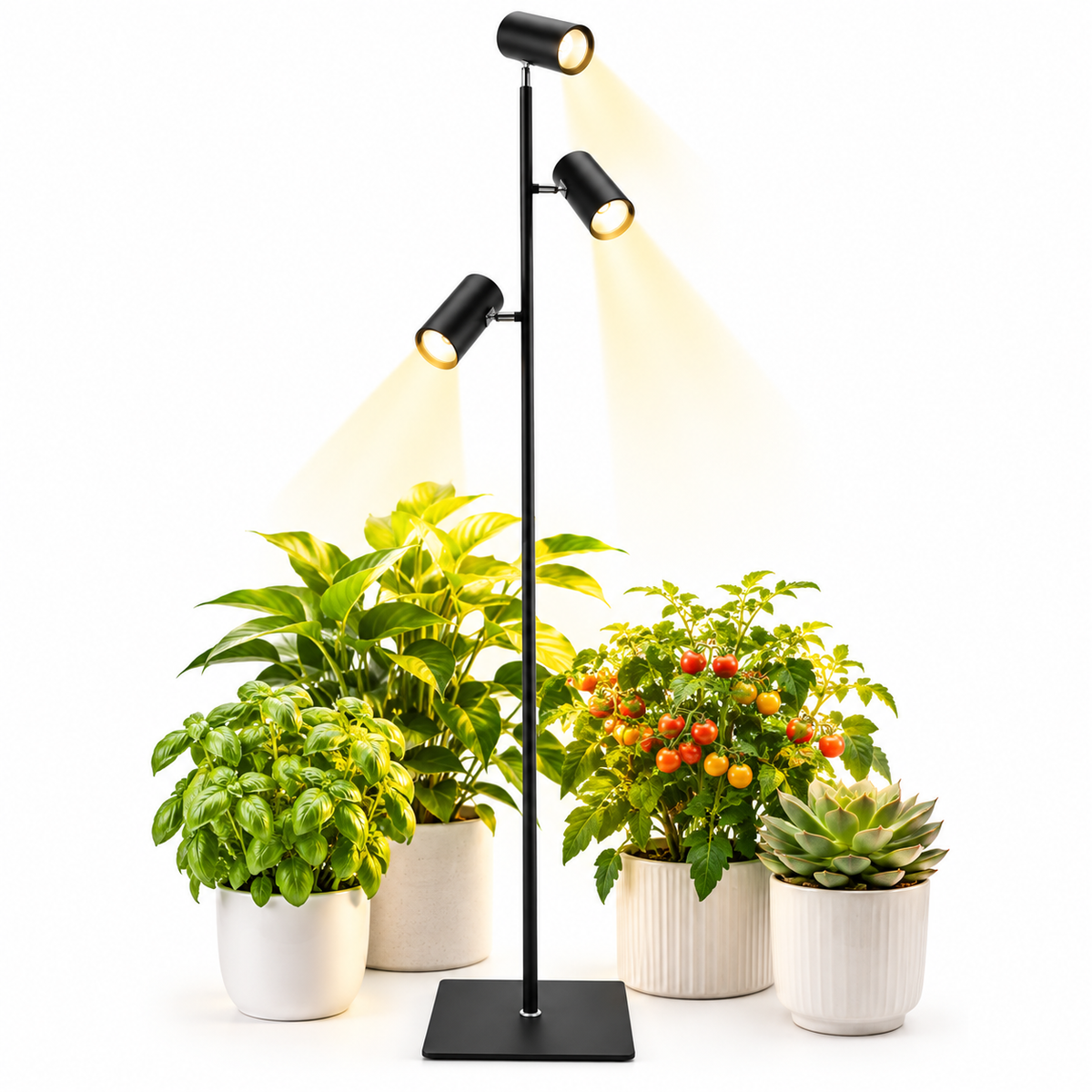 Full Spectrum LED Grow Light Floor Lamp for Indoor Plants Balcony Flowers
