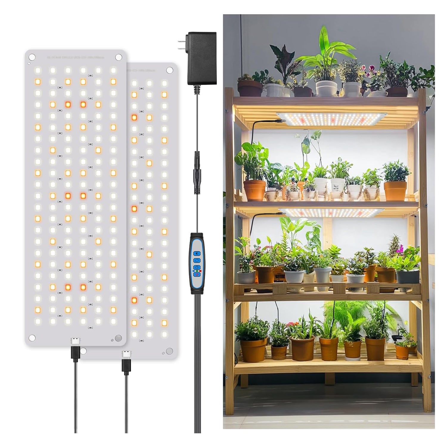 552 LED Full Spectrum Plant Light Panel for Growing Indoor Plants