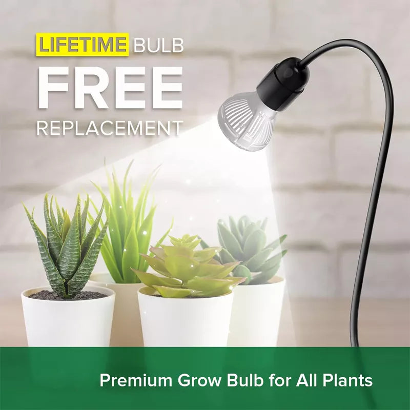 300W Full Spectrum Dual Gooseneck Clip Plant Grow Light