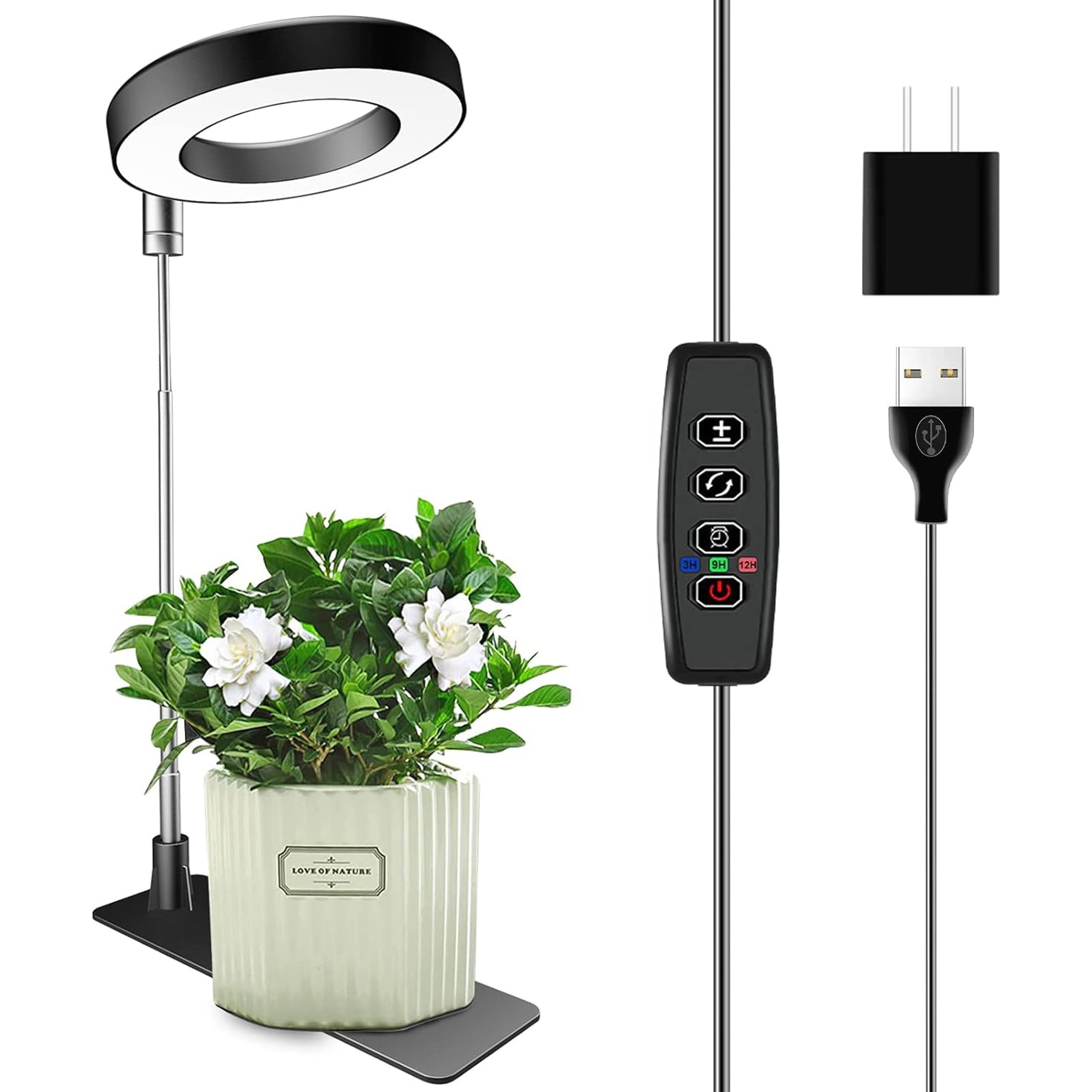 48LEDs Full Spectrum Grow Lights for Indoor Plants