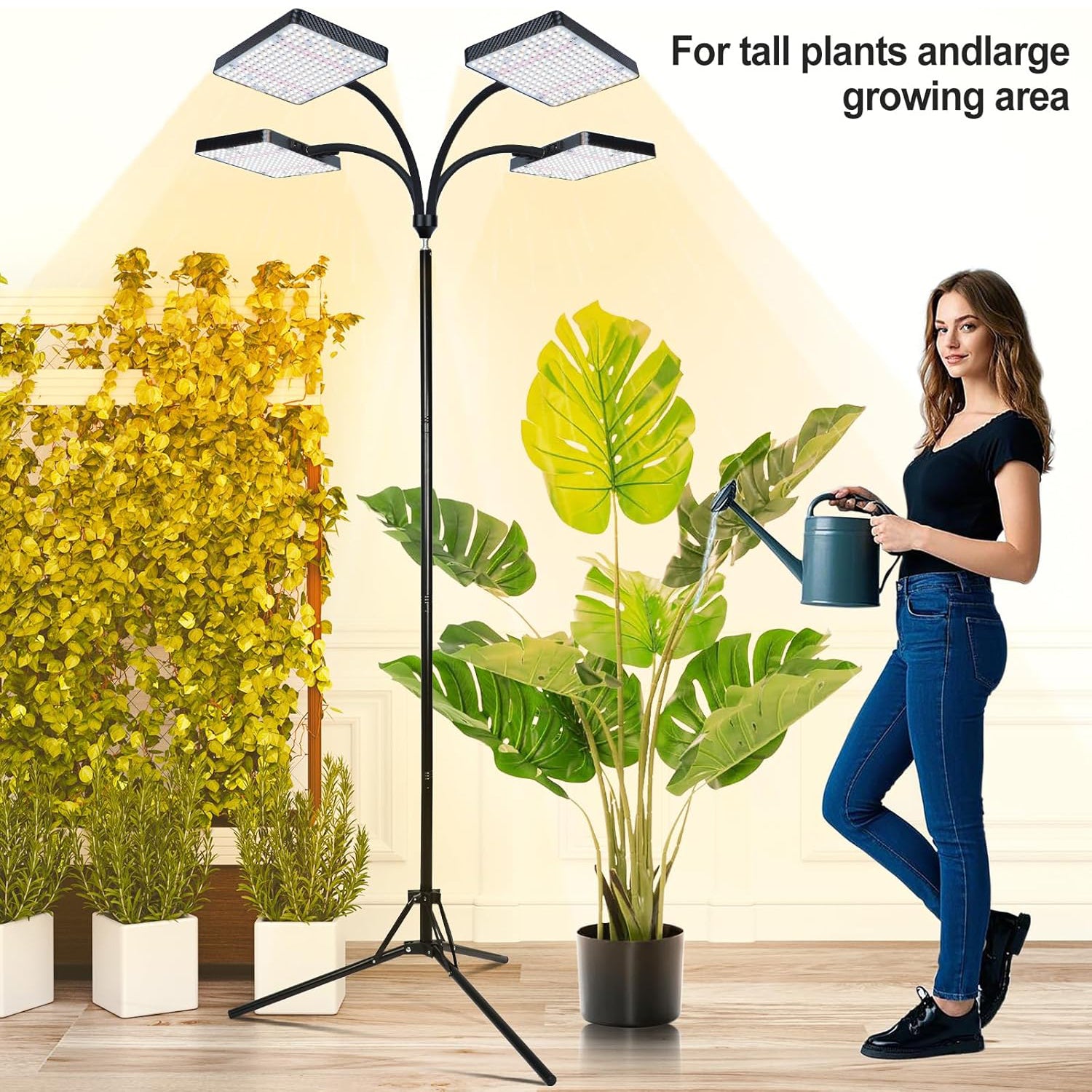 28W Natural Sunlight Full Spectrum Plant Growing Lamps