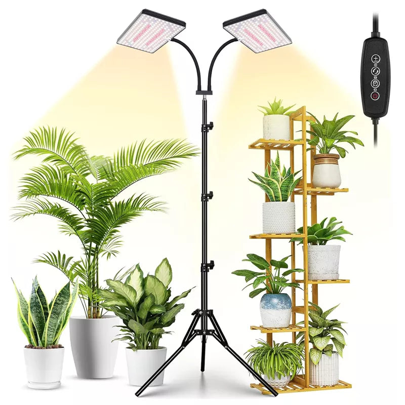 Grow Light for Indoor Plants 96 LED Dual-Head Full Spectrum