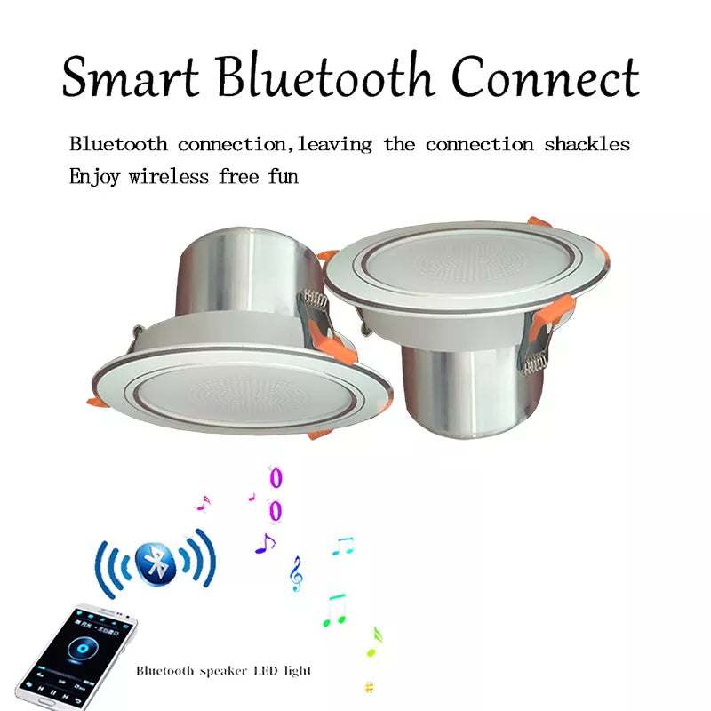 Bluetooth Speaker Downlight Wireless Music 5 inches