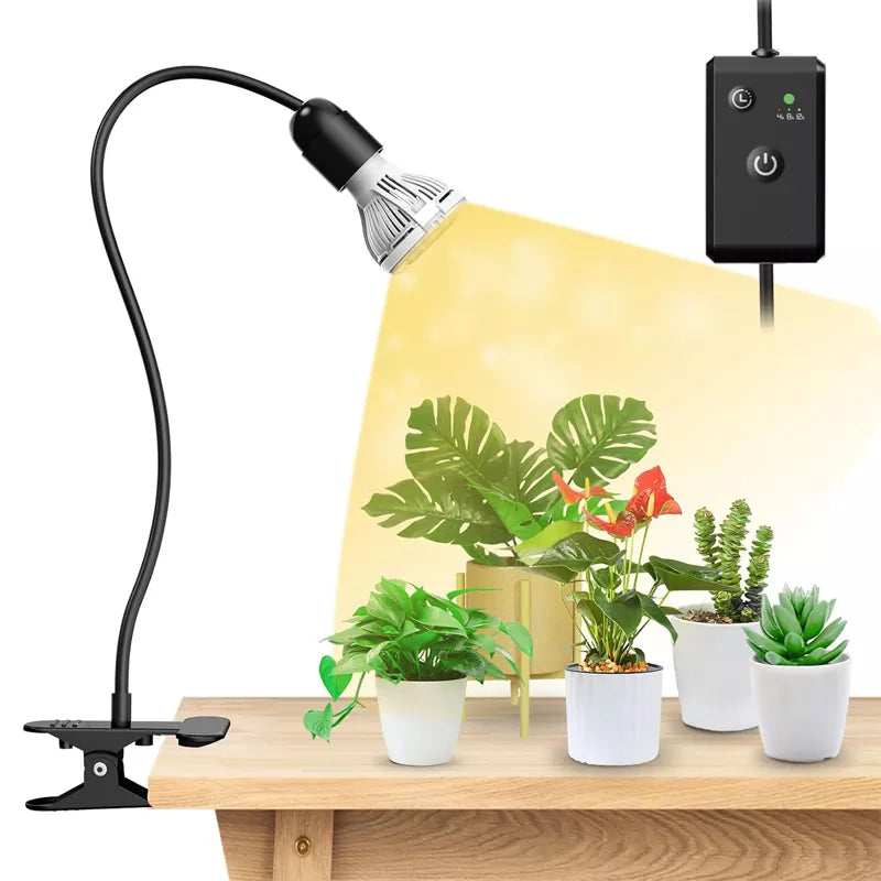 300W Full Spectrum Dual Gooseneck Clip Plant Grow Light