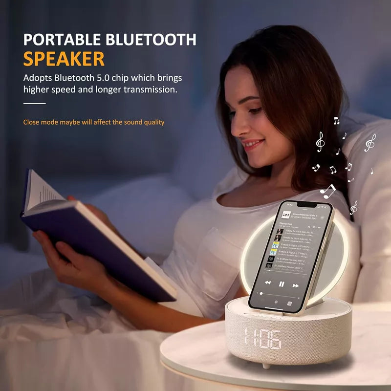 Bluetooth Speaker Alarm Clock