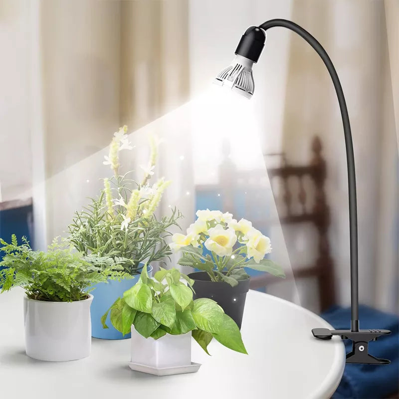 300W Full Spectrum Dual Gooseneck Clip Plant Grow Light