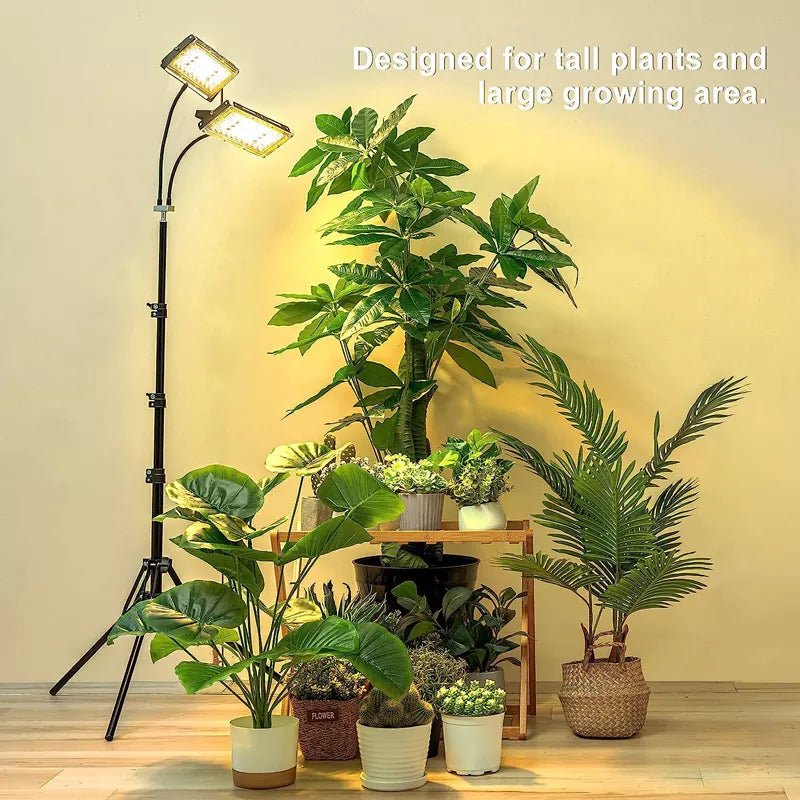 Grow Light for Indoor Plants 96 LED Dual-Head Full Spectrum