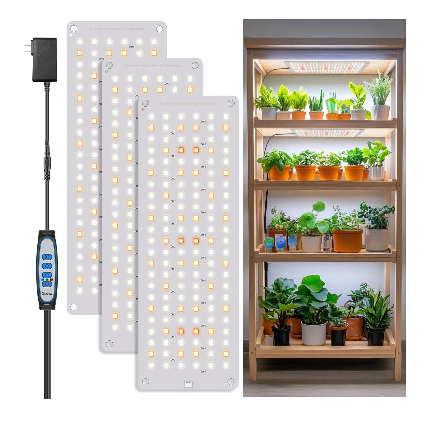 552 LED Full Spectrum Plant Light Panel for Growing Indoor Plants