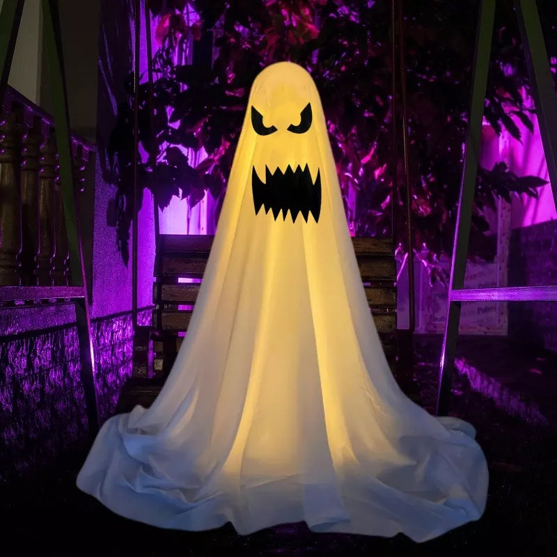 Spooky Ghost Halloween Lights Battery Operated For Decorations (2 Packs)