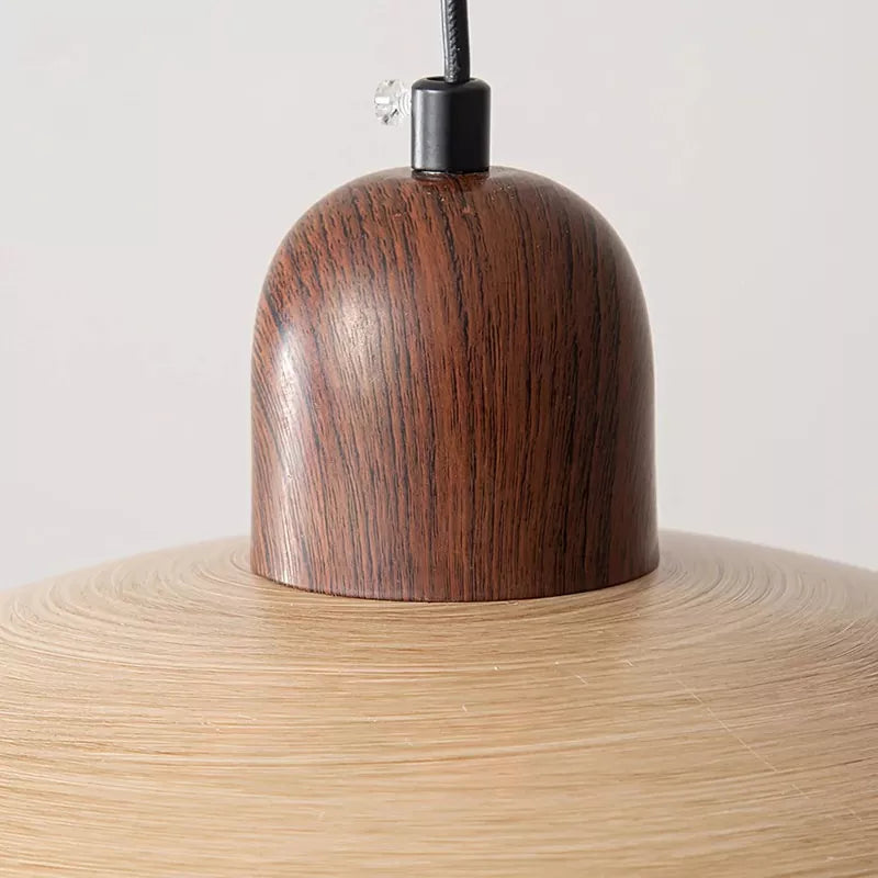 Indoor Hanging Wooden Pendant Lamp