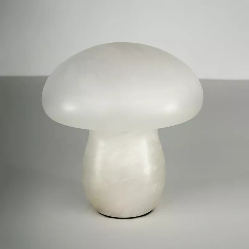 Alabaster Mushroom Table Lamp